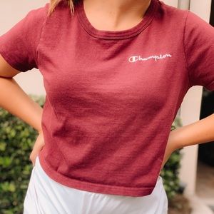 Cropped Champion Tee